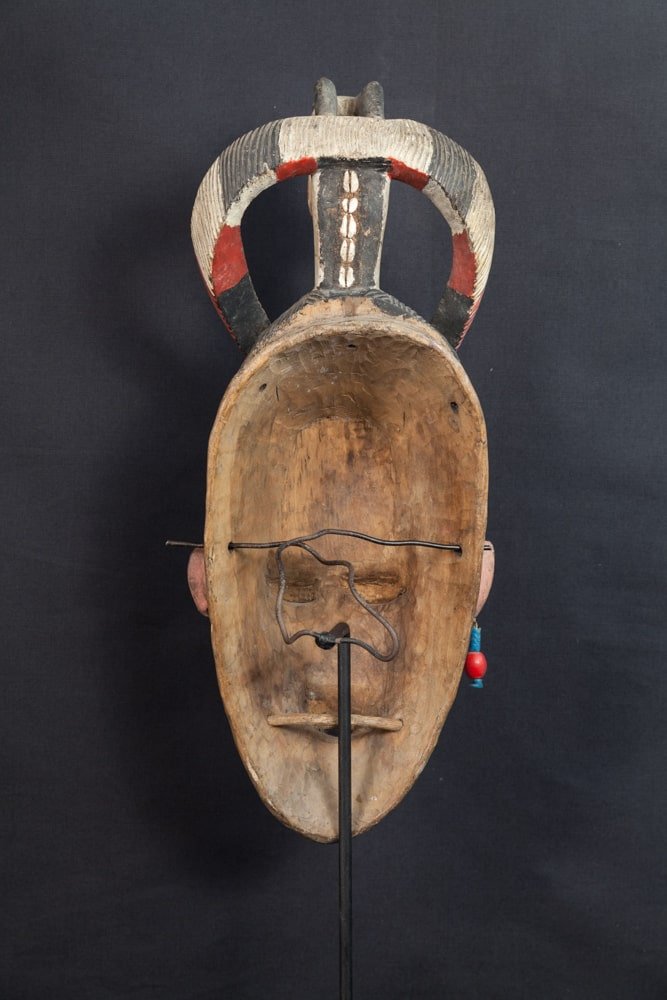 Masque Gouro à coiffe antilope -