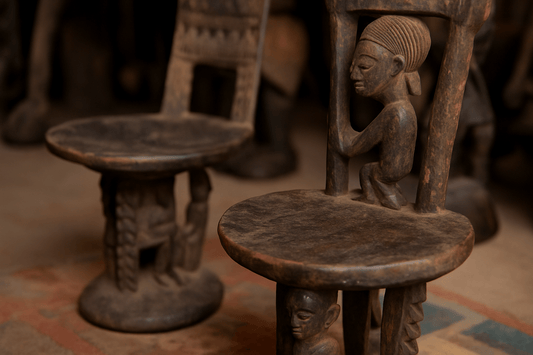 Chaises africaines : entre sculpture et usage quotidien - Partd'Afrique