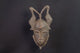 Masque Baoulé à coiffe double d’antilope et bouche tubulaire - 