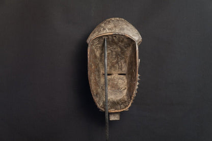 Masque Baoulé à scarifications frontales - 