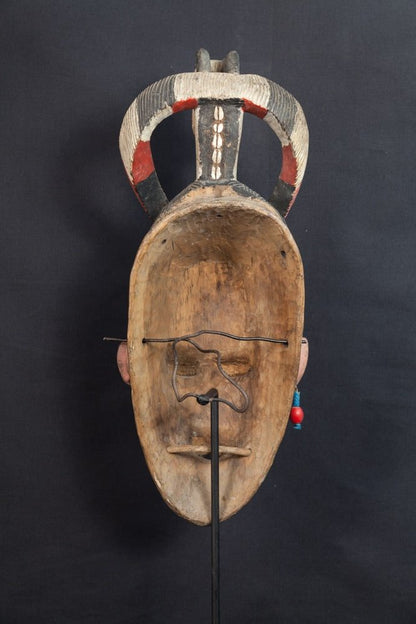 Masque Gouro à coiffe antilope - 