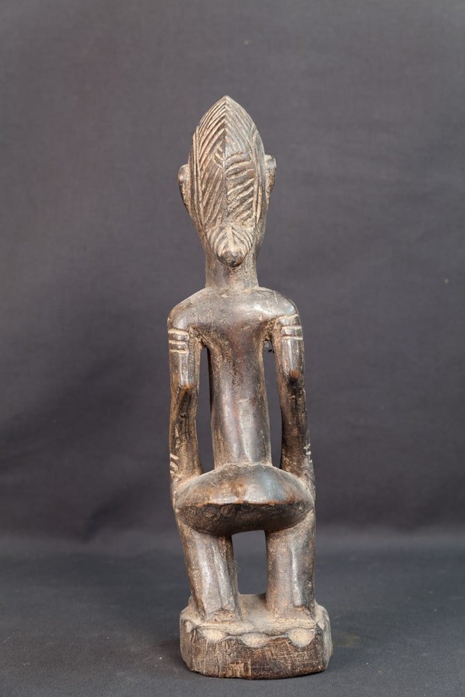 Statue Mossi féminine agenouillée - 